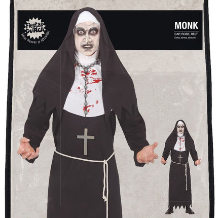 Męski kostium mnicha na Halloween