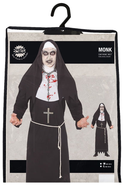 Męski kostium mnicha na Halloween