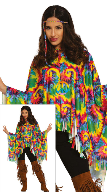 Kostium Hippie Poncho M