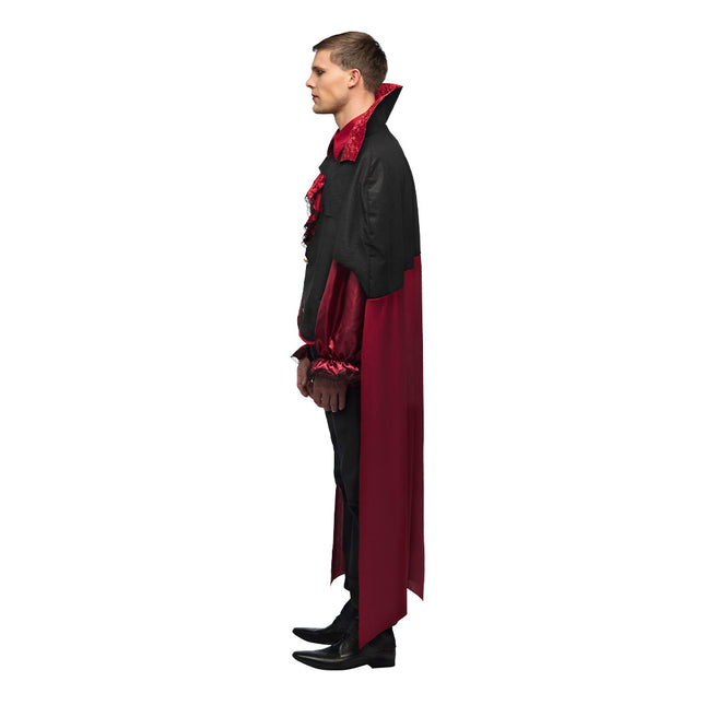 Kostium na Halloween Czarny Czerwony Wampir