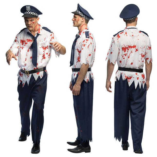 Kostium męski policjanta na Halloween