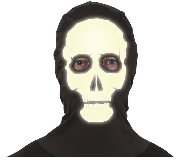 Kostium szkieletu na Halloween dla mężczyzn czarny L