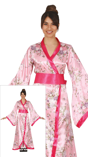Kimono damskie różowe