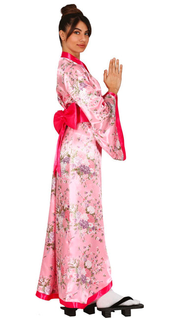 Kimono damskie różowe