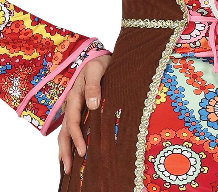 Długa sukienka hippie