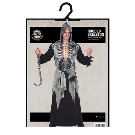 Kostium szkieletu na Halloween męski L