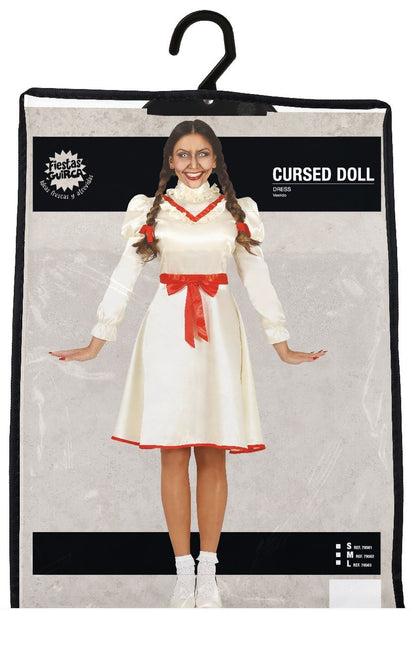 Kostium Annabelle na Halloween dla nastolatki