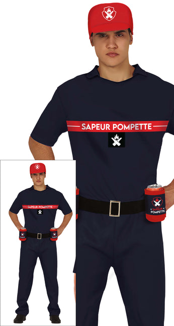 Kostium męski Sapeur Pompette L