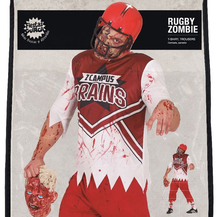 Kostium zombie na Halloween dla mężczyzn