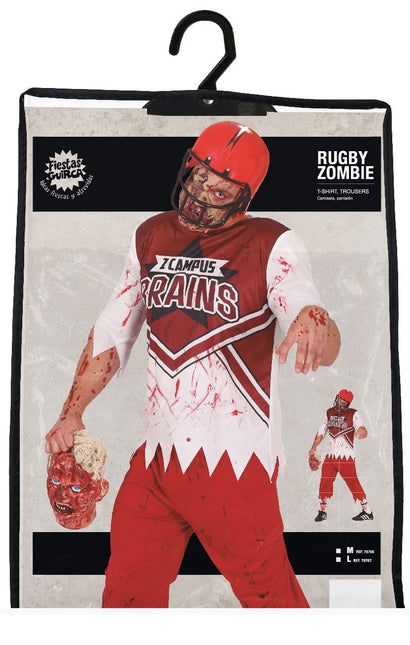 Kostium zombie na Halloween dla mężczyzn