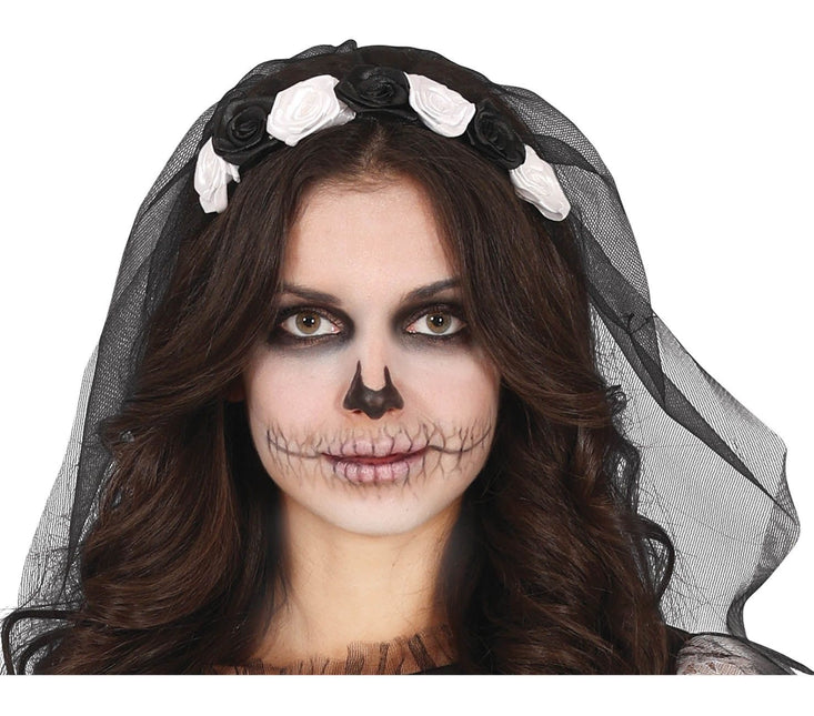 Kostium szkieletu na Halloween dla kobiet