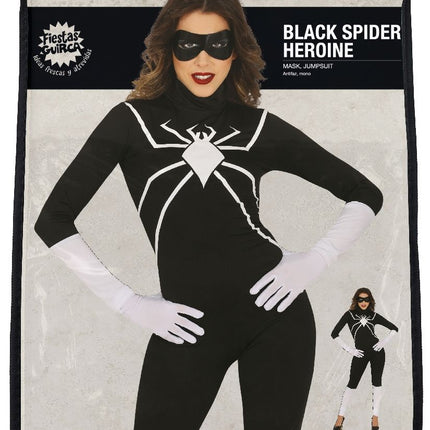 Kombinezon na Halloween z pajęczą siecią