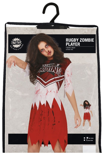 Damski kostium na Halloween w rugby