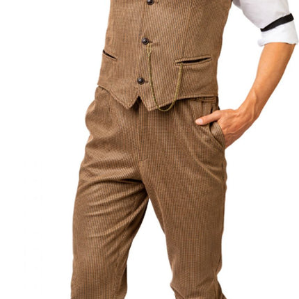 Zestaw 20er - brązowy