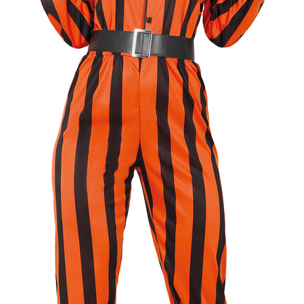 Halloweenowy kombinezon damski Harlequin Prisoner