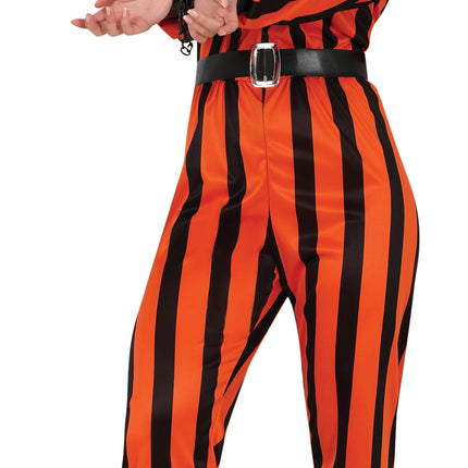Halloweenowy kombinezon damski Harlequin Prisoner