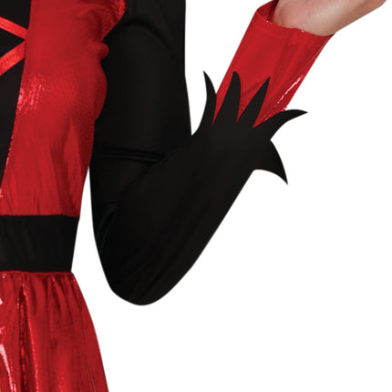 Sukienka na Halloween Black Red Ladies Devil