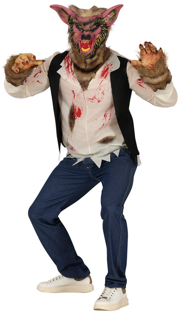 Kostium na Halloween dla mężczyzn Wilkołak