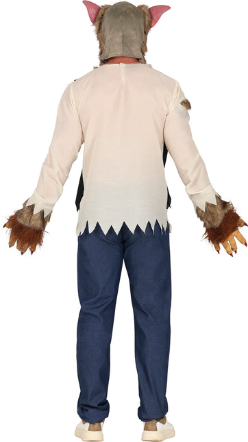 Kostium na Halloween dla mężczyzn Wilkołak