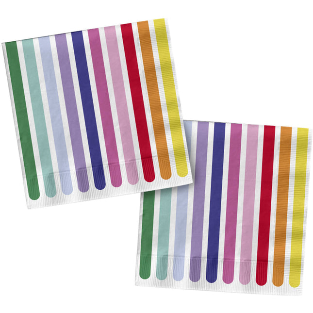 Serwetki Stripetastic 33x33cm /20