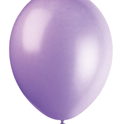 12" Balony lateksowe Premium, 10 sztuk - Liliowy lawendowy