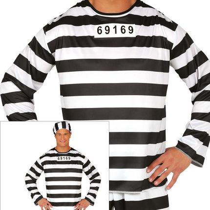 Kombinezon Crooksuit Black White Men