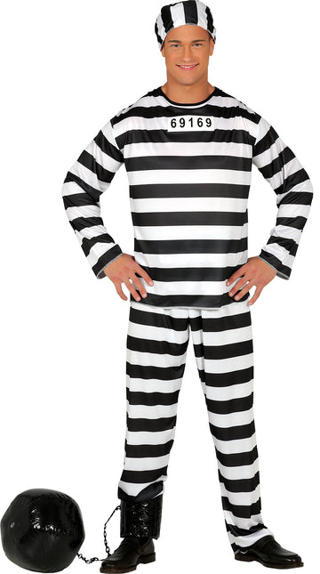 Kombinezon Crooksuit Black White Men