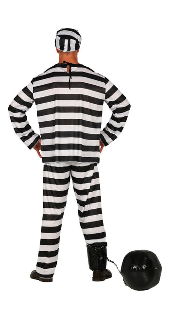 Kombinezon Crooksuit Black White Men