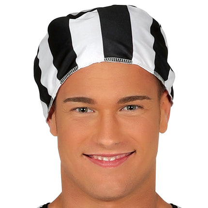 Kombinezon Crooksuit Black White Men