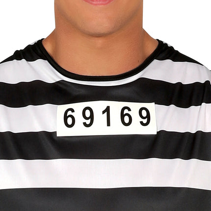 Kombinezon Crooksuit Black White Men