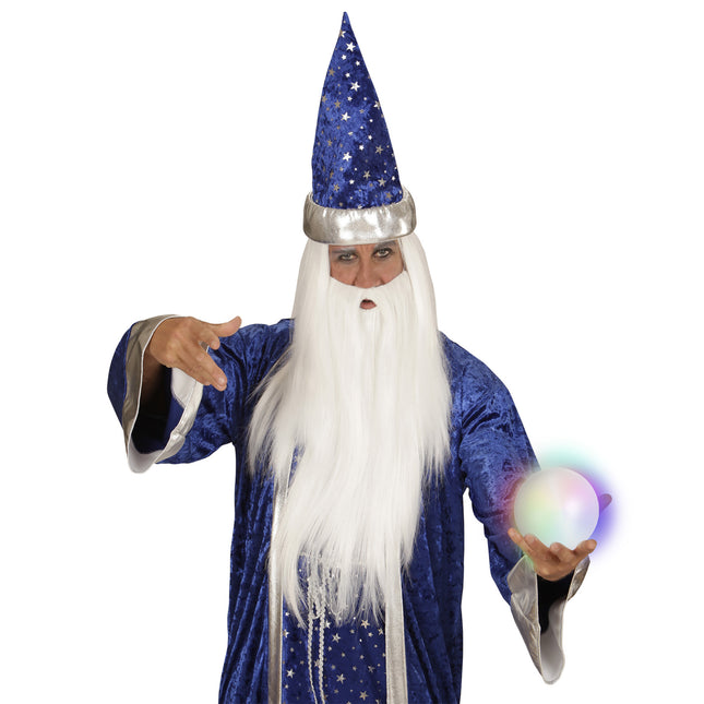 Szklany globus na Halloween