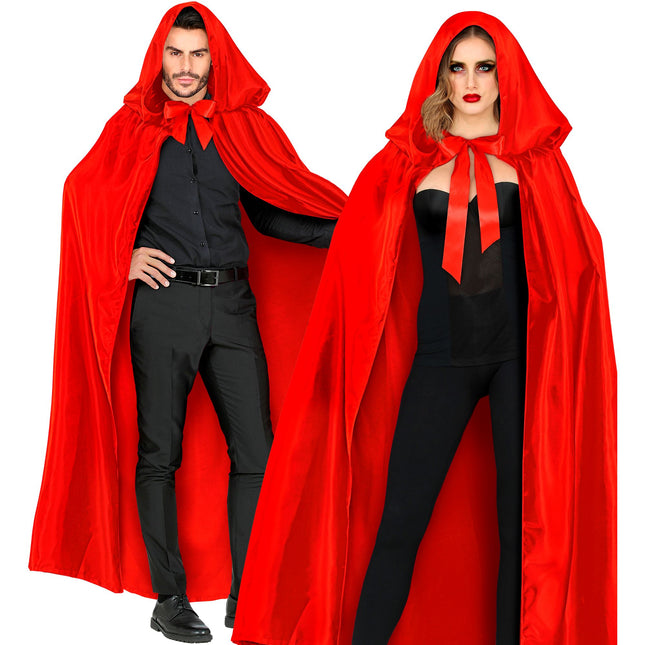 Czerwona peleryna na Halloween