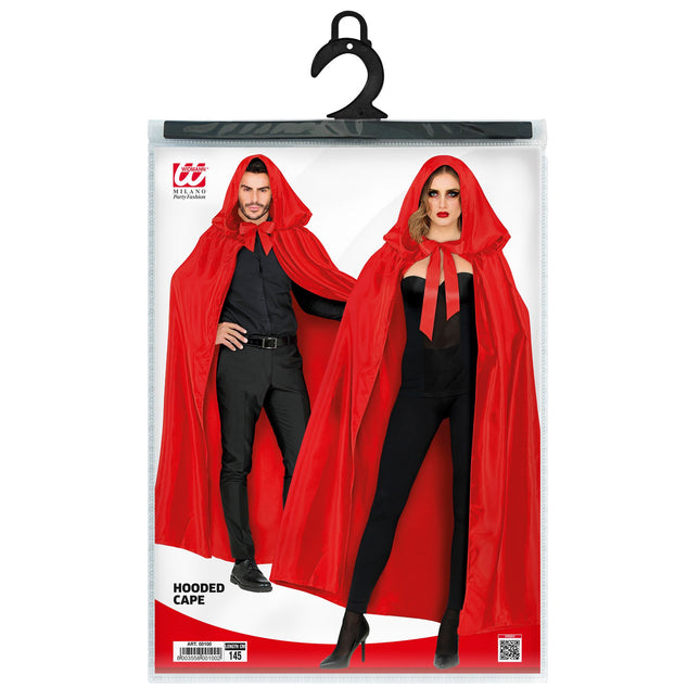 Czerwona peleryna na Halloween