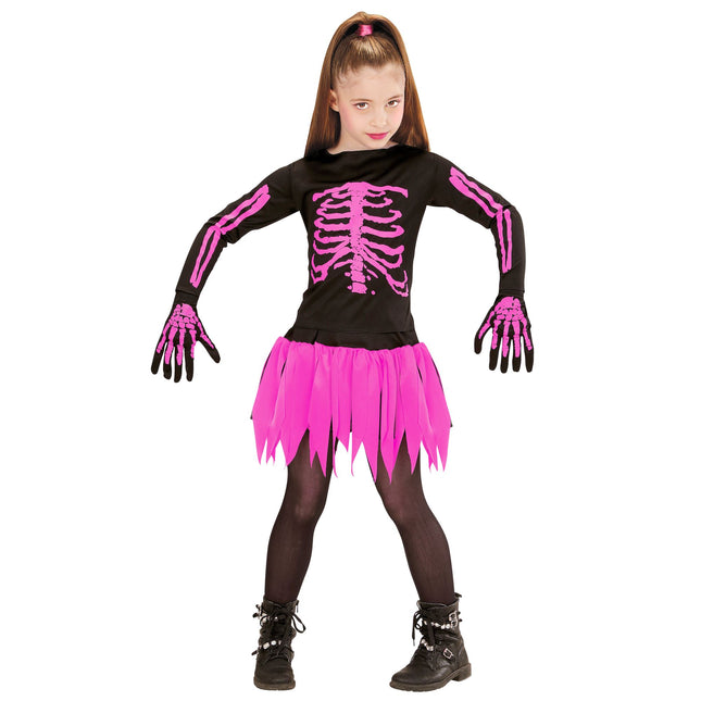 Kostium na Halloween Dziewczyna Balerina Szkielet