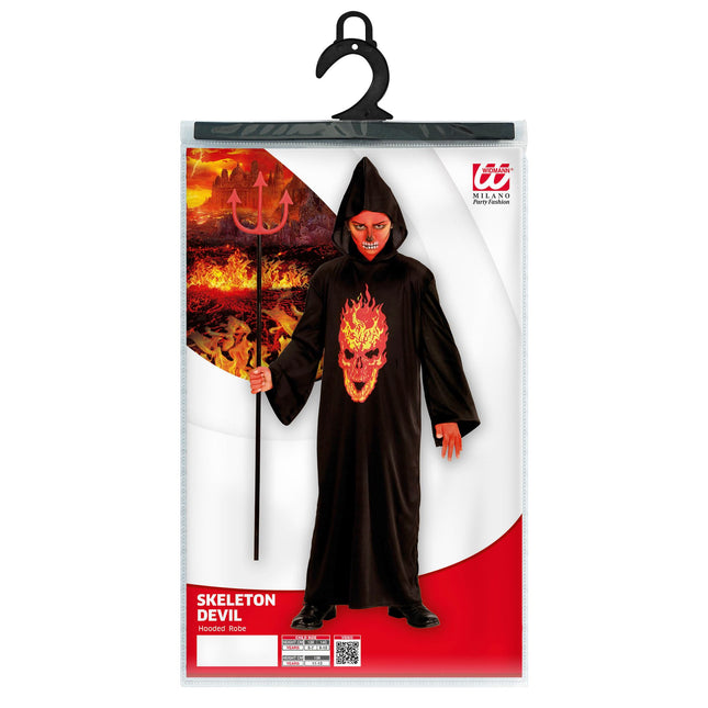 Kostium na Halloween Dziecko Diabeł Szkielet