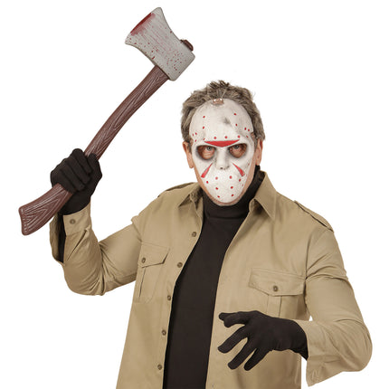 Maska hokejowa na Halloween
