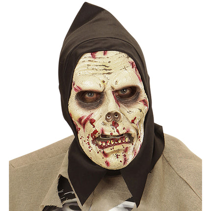 Maska na Halloween Szkielet Krew