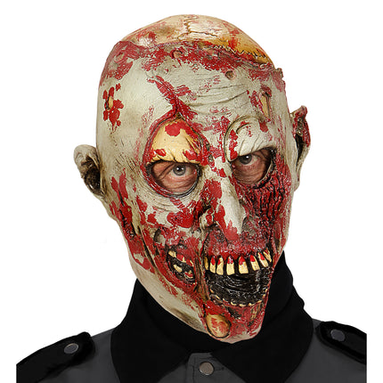 Maska na Halloween Zakrwawiony Zombie