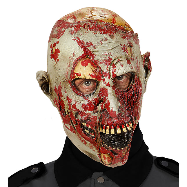 Maska na Halloween Zakrwawiony Zombie