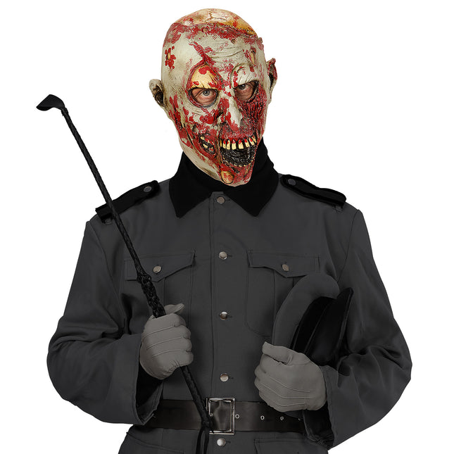 Maska na Halloween Zakrwawiony Zombie
