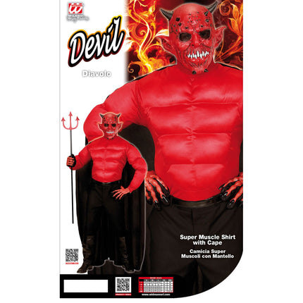 Kostium na Halloween męski Super Diabeł