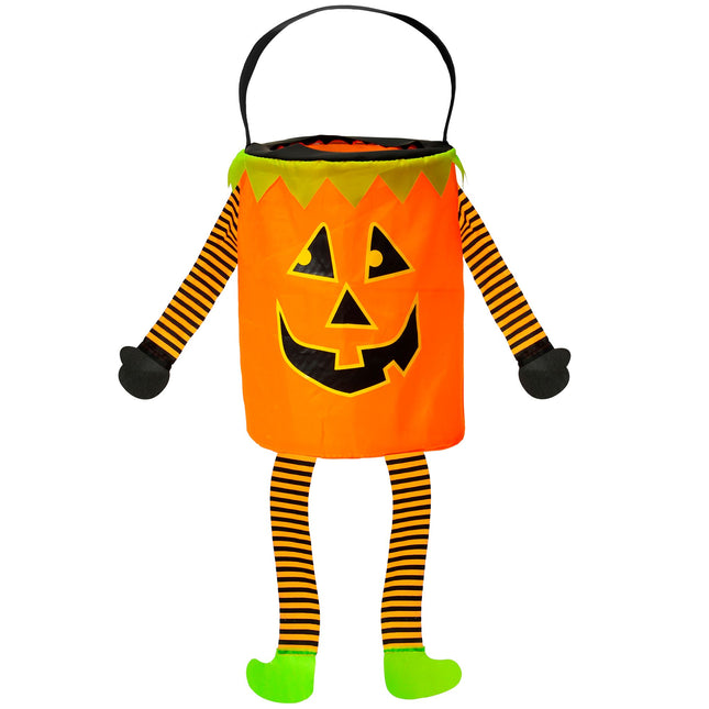 Torba na Halloween Dynia z rękami i nogami