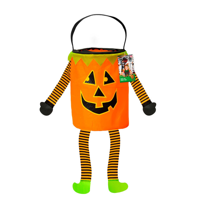 Torba na Halloween Dynia z rękami i nogami