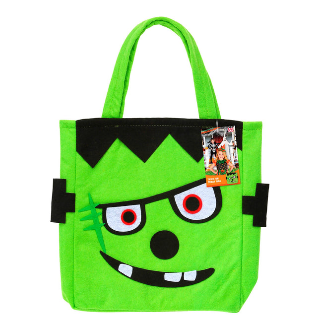 Halloweenowy potwór z torby