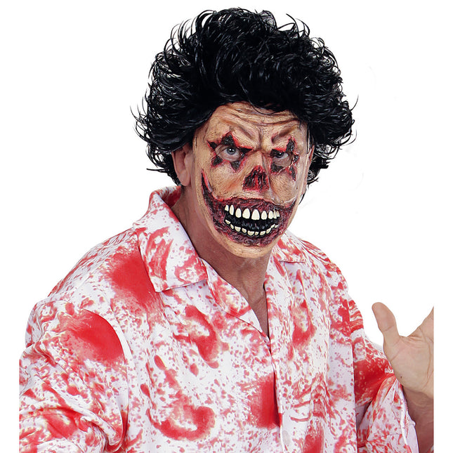 Maska na Halloween Klaun z ranami