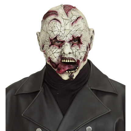 Maska na Halloween Horror Klaun z krwią