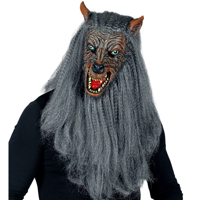 Maska na Halloween Wilkołak z polaru