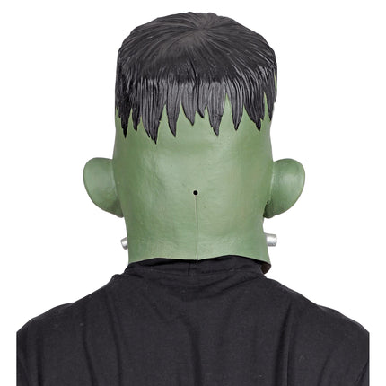 Maska na Halloween Zielony Potwór Laboratoryjny