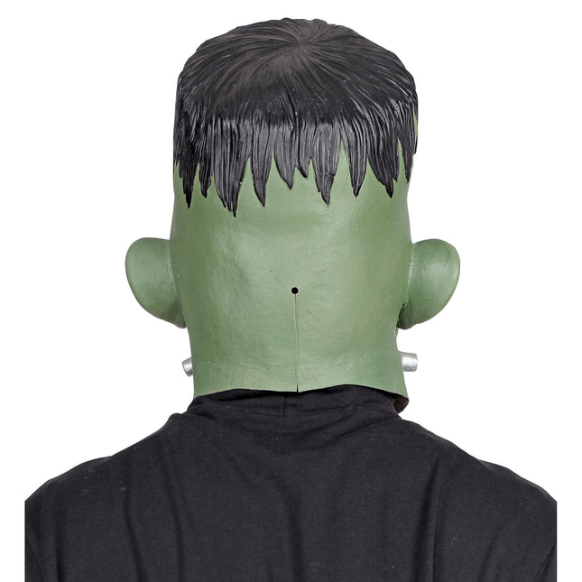 Maska na Halloween Zielony Potwór Laboratoryjny