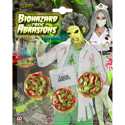 Fałszywe rany na Halloween - niebezpieczne
